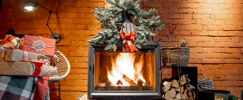 Travis Industries Linear Gas Fireplace Installation in Kingsland, Georgia