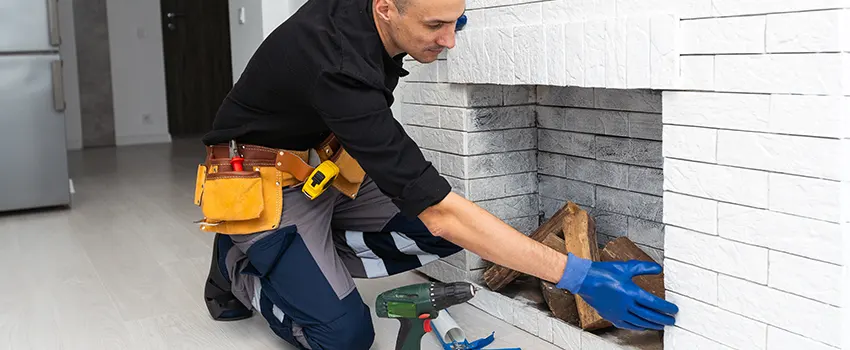 Fireplace Damaged Damper Frame Repair Services in Kingsland, Georgia