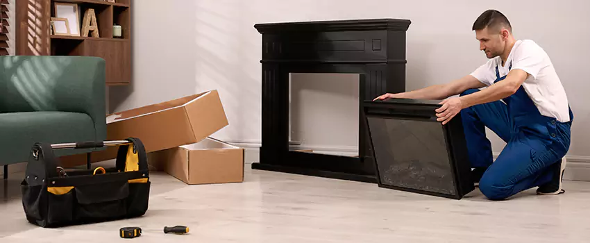 Old Rusted Metal Fireplace Repair And Replacement in Kingsland, GA