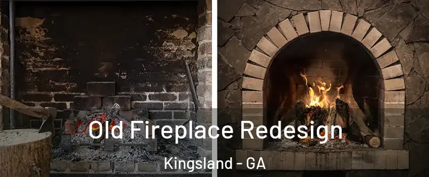  Old Fireplace Redesign Kingsland - GA